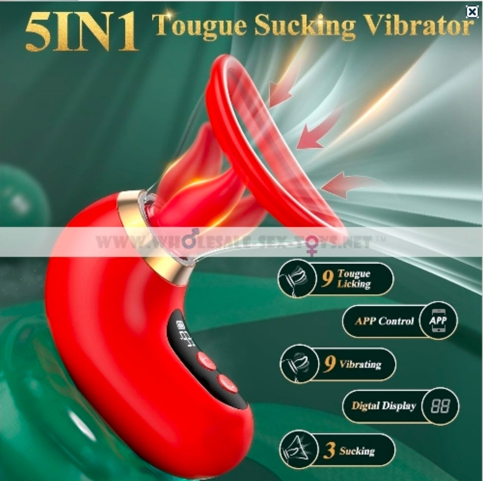 Tongue Sucking Vibrator